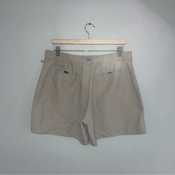 Columbia PFG Permit II Fishing Shorts Men's Size 36 Beige 6” Inseam Cargo - Picture 6 of 10